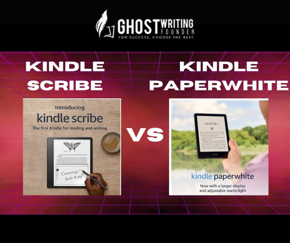 Kindle Scribe vs Paperwhite (2024)