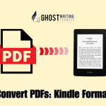 Quick Trick to Convert PDFs into the Kindle Format